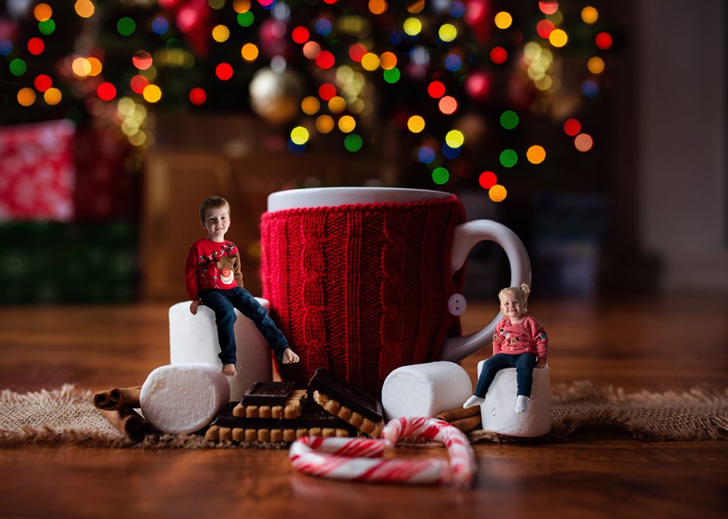 Christmas Mini Photo Shoots - digital backdrops, Christmas